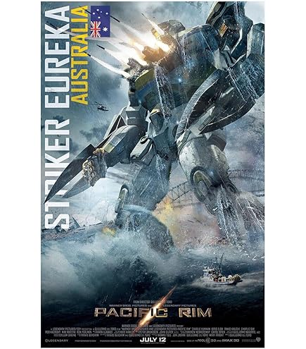 Amazon.com: Pacific Rim (2013) 27 x 40 Movie Poster Style B